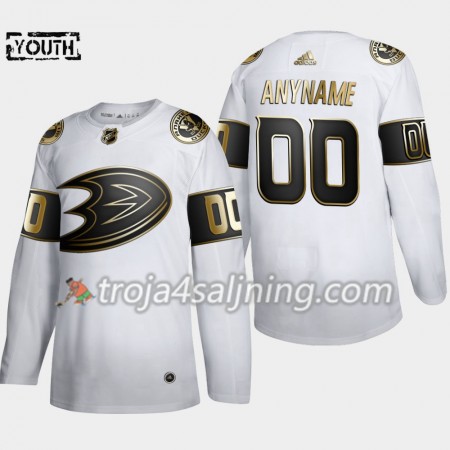 Anaheim Ducks tröja Customized 2019-2020 Adidas Golden Edition Vit Authentic - NHL Tröjor Barn